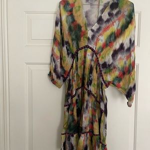 Anthropologie Tie-Dye Dress